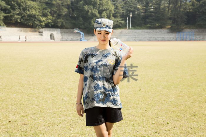 城市迷彩汗布衫