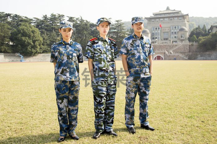 高校軍訓短袖夾克