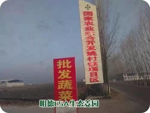 CSA生態姜園的選址：東方圣城曲阜姚村鎮現代農業科技示范園