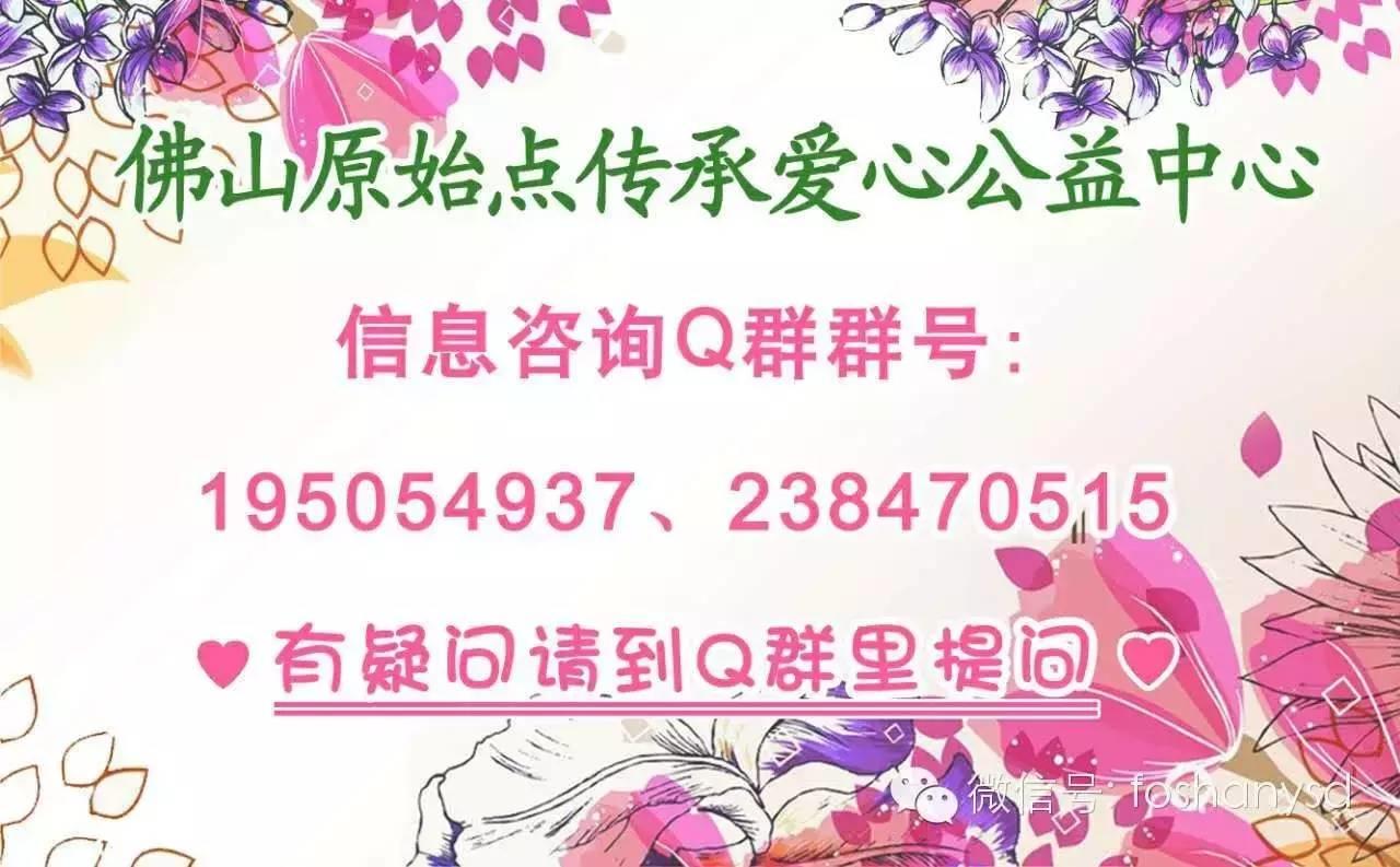 佛山原始點傳承愛心公益中心 第二期原始點資深實踐成長班招生